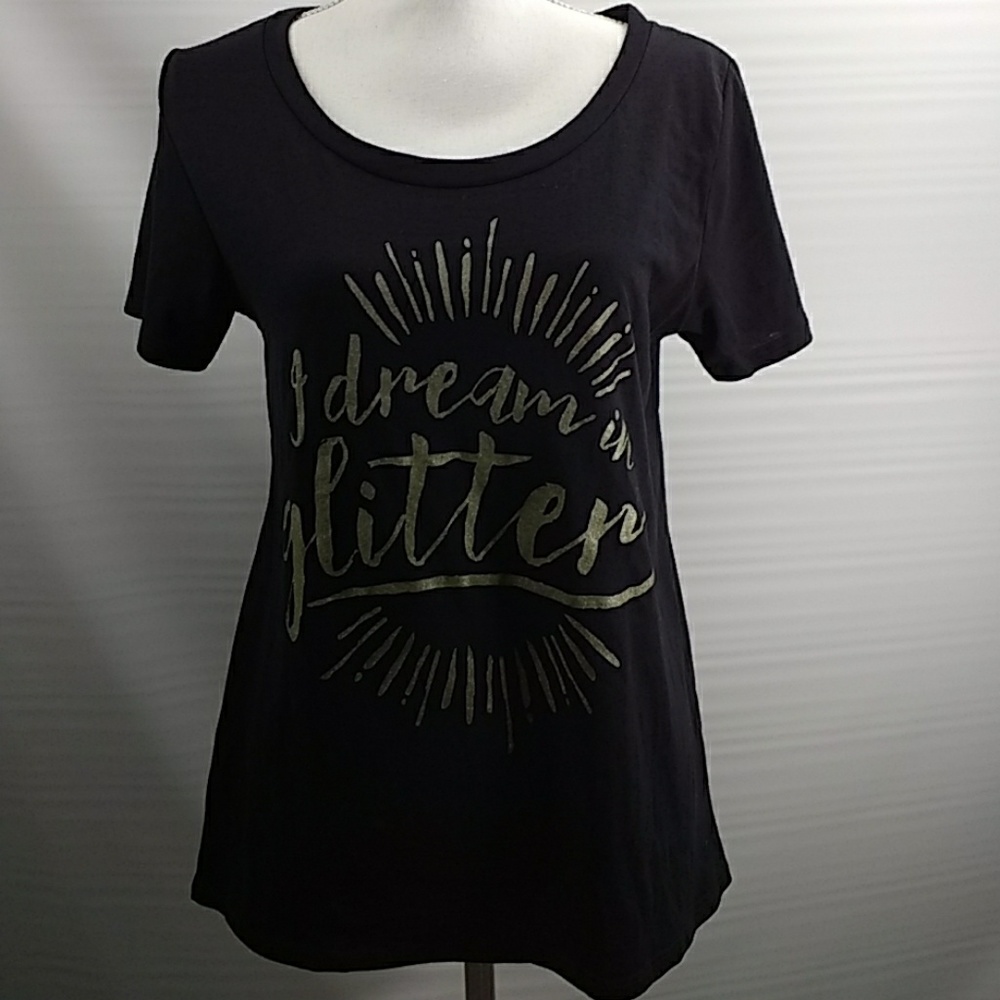 I dream in glitter tee